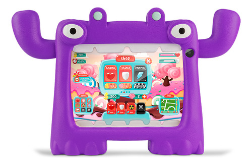 Vorago Pad-7-v6-kids Morada Tablet Para Niños 7  2gb Ram 32gb Almacenamiento