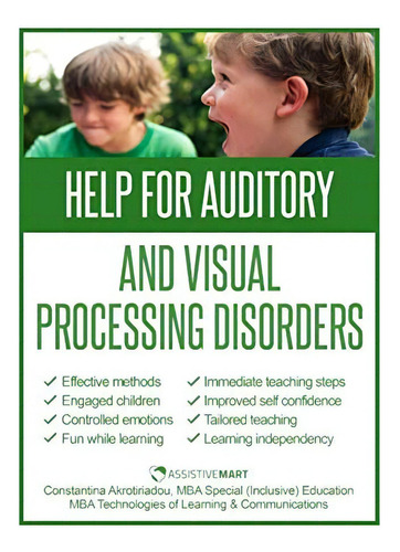 Help For Auditory And Visual Processing Disorders: Strategies For Parents And Teachers, De Madureira, Mr Mario. Editorial Cyprus Library - Centre For The Registra, Tapa Blanda En Inglés