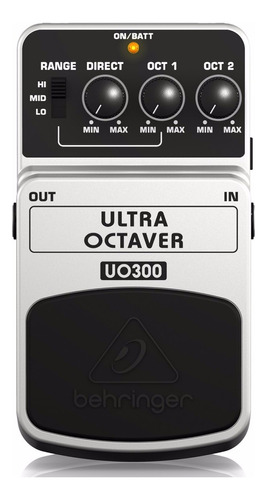Uo-300 Pedal Behringer Ultra Octaver Color Gris