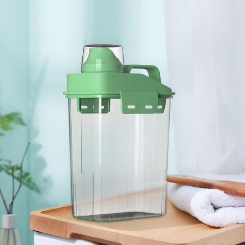 Dispensador De Detergente Para Lavandería, 2.8l Verde