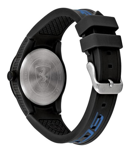 Imagen 3 de 4 de Reloj Ferrari Caballero Color Negro 0830616 - S007