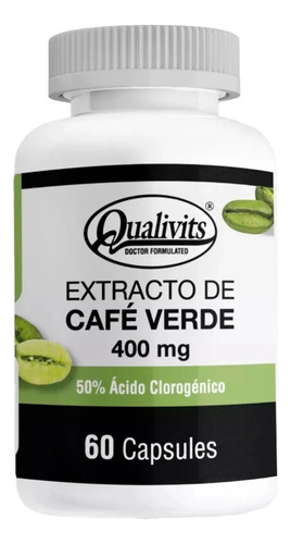 Extracto De Café Verde + Aloe Vera Bebible 1l - Qualivits Sabor Manzana