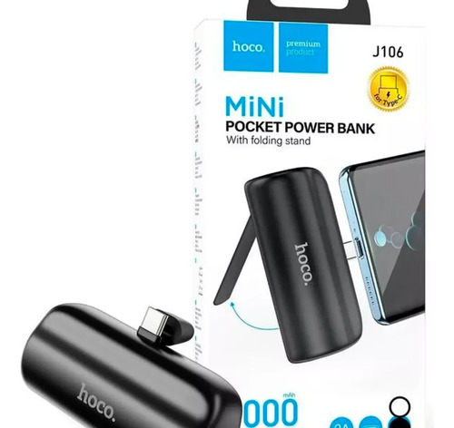 Power Bank Hoco 5000mah Cargador Portatil Mini - Tipo C