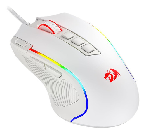 Mouse Redragon M612 Con Cable Color Blanco