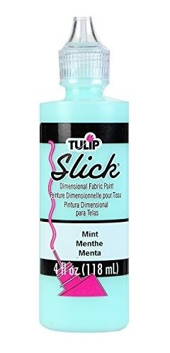 Tulipan 32665 Pintura Dimensional Tela 4oz Menta