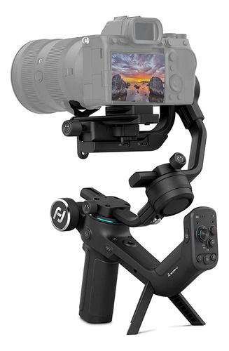 Gimbal Estabilizador Feiyutech Scorp-c Preto+case Acessórios