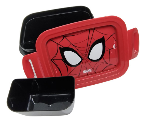 Pote Com Travas Marmita Homem Aranha 630ml