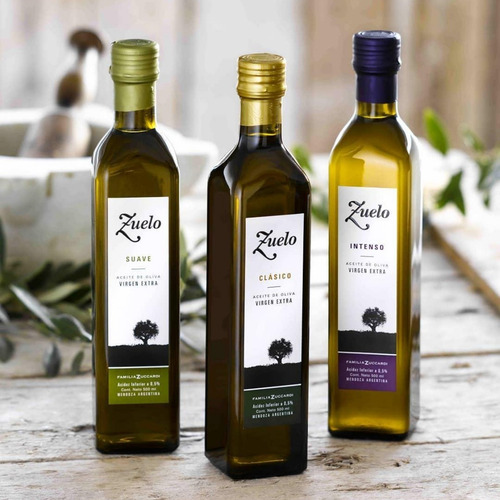 Imagen 2 de 5 de Aceite De Oliva Zuelo De 500 Ml Suave Libre De Gluten