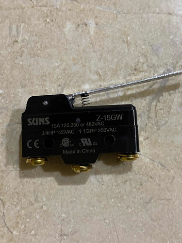 Micro Interruptor De Palanca Extendida Suns Z-15gw