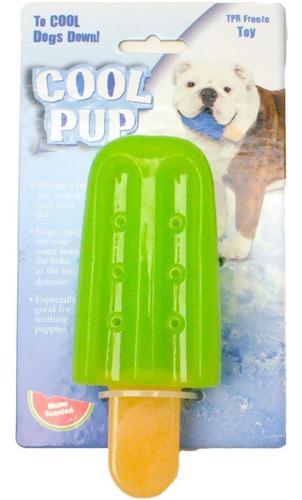 Cool Cachorro Juguete De Refrigeracion  Popsicle   Color Ve