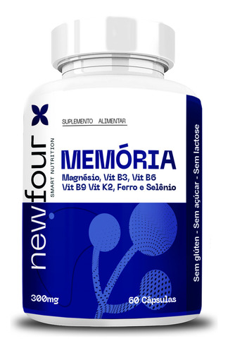 Memória-vitaminas Para Ter Uma Boa Memória New Four Sabor Sem Sabor