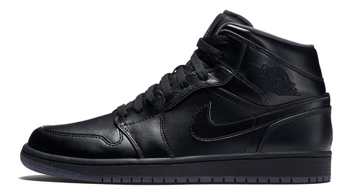 Zapatillas Jordan 1 Retro Mid Black (2016) 554724-021   