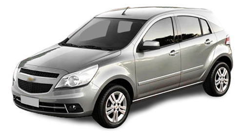 Kit Paragolpe Opticas Faro Auxiliar Chevrolet Agile Montana