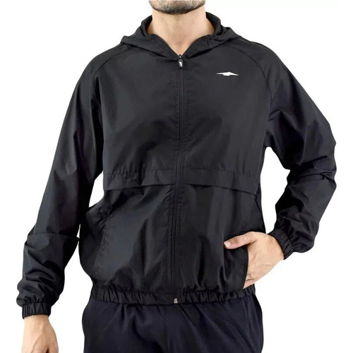 Campera Hombre Rompeviento Deportiva Avia Impermeable Urbana