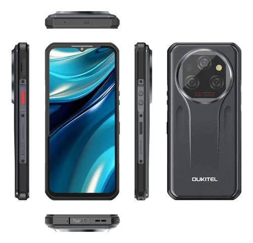 Oukitel Wp39 5g Celular 24gb Ram+256gb Rom, 6.6 Fhd+, 11000m