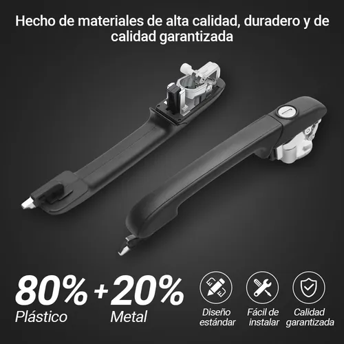 Para Para Jgo 4 Manijas Jalón Para Vw Golf Mk1 Mk2 Jetta A1