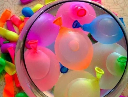 Pack 100 Bombitas Bombas De Agua Juego Para Niños 