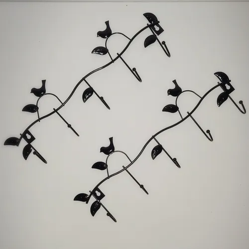 Perchero outlet aves rustico
