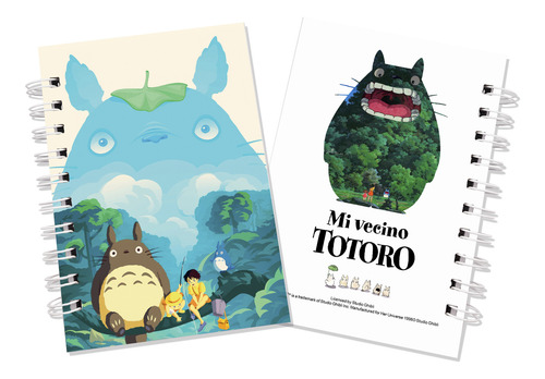 Libreta Notas A6 Mi Vecino Totoro Ghibli
