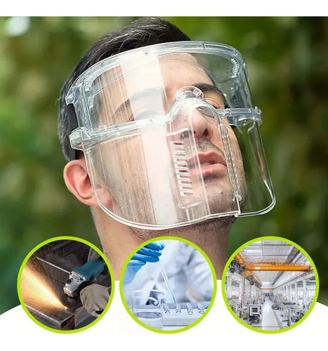 Máscara Protectora Transparente Multiusos Ergonómica
