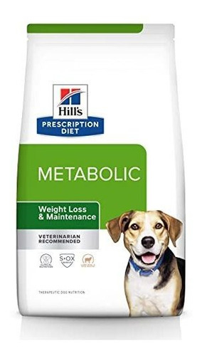 Prescription Diet Canine Metabólico Pienso Para Perros, 6-lb