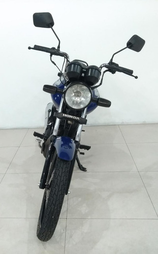 Moto Honda Cg Fan Ks Azul