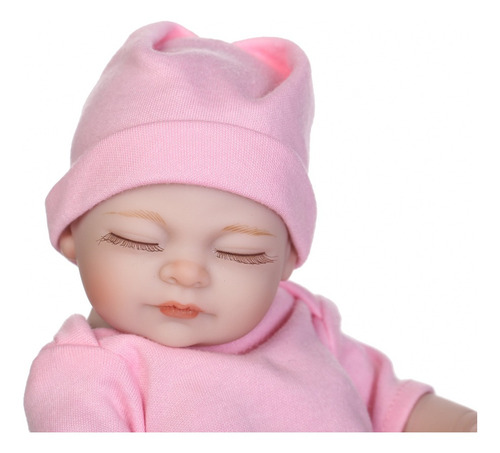 Imagen 7 de 8 de Reborn Baby Doll Niña Bebé Baño Juguete Completo Silicona Cu