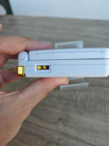 Game Boy Advance Sp Ips V3 - Branco/dourado Branco (Usado)