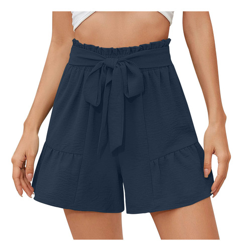 Pantalones Cortos De Verano De Cintura Alta Para Mujer, Pant