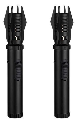 Mechero Alta Calidad, Mxrfb-002, 2 Pzas, Negro, Recargable