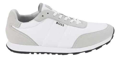 Tenis Boss Parkour Runn Blanco / Gris Para Hombre Original