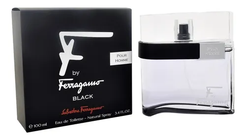 Perfume Ferragamo Black Para Hombre De Salvatore Edt 100ml