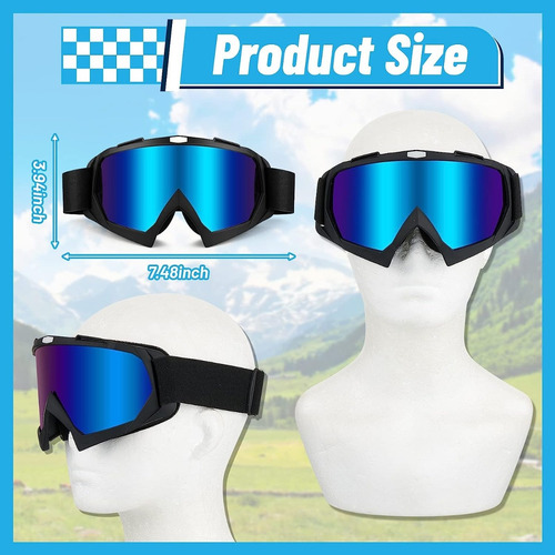 Lentes Motocross Y Enduro Anti Rayones