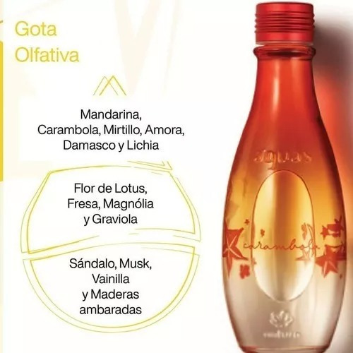 Águas De Colonia Carambola Femenina 150 Ml Natura
