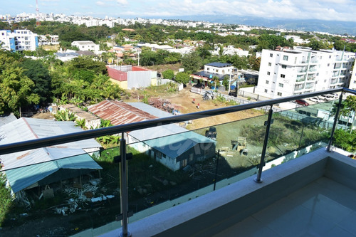 Imagen 5 de 19 de Apartamento Piso Alto En Torre Con Piscina Y Gym Cerca Del Homs, Santiago (ajp-202)