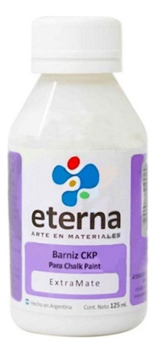 Barniz Para Chalk Paint Extra Mate 125ml Eterna La Plata