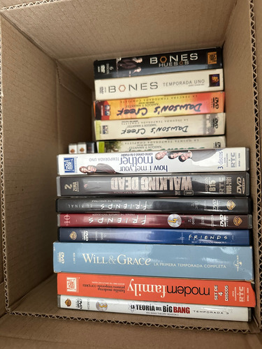 Lote De Temporadas (10 Series Diferentes) Dvd - Usadas (Usado)