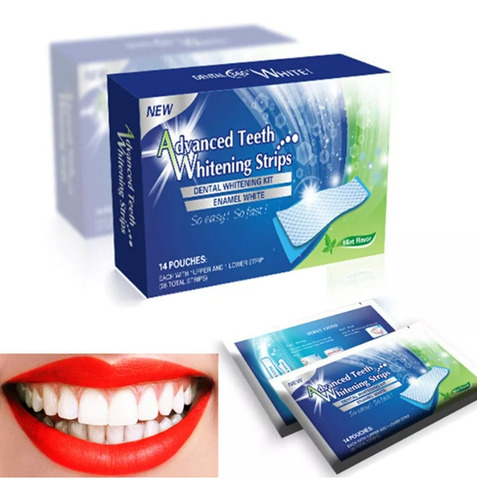 Clareamento Dental Fitas De Gel Adesivas 3d White Original