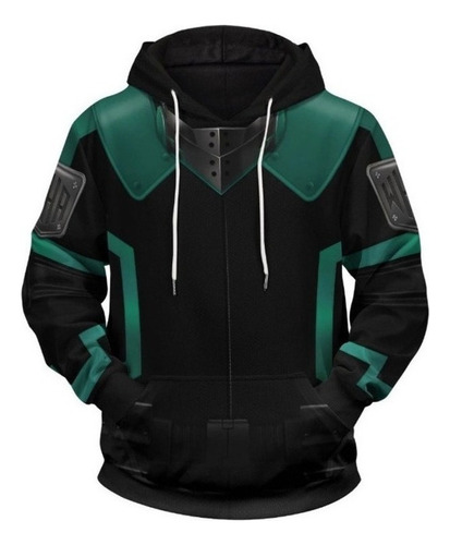 Sudadera Cosplay Deku Mission Midoriya Izuku De Héroe Mundia