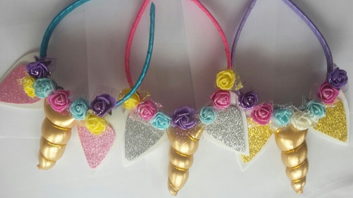 Diadema Unicornio Niña Balaca Fiesta