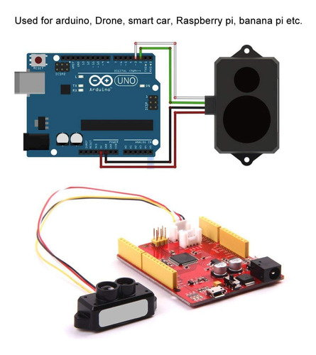 Makerfocus Tfmini-s Módulo Micro Lidar 0.1-12m Lidar Sensor
