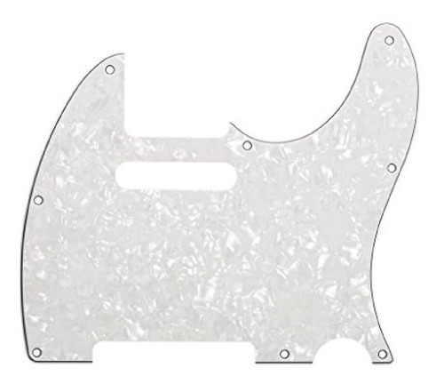 Pickguard Hosco Para Telecaster 3 Ply Perla Tc-p3p