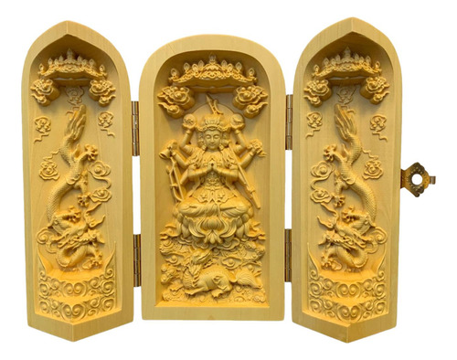 Estatua Sagrada Tallada Ornamento Fengshui Escultura Dou Mu