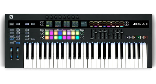 Controlador Midi Novation 49sl Mklll 49 Teclas Sensibles P