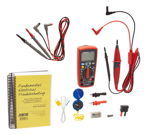 Electronic Specialtie Tmx-589 Kit Medidor Tecnico Color Rojo