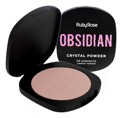 5 Pó Crystal Powder Obsidian Hb1800 G1 Ruby Rose Atacado Sj