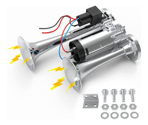 Altavoz De Aire Eléctrico Para Vehículos De Doble Tubo