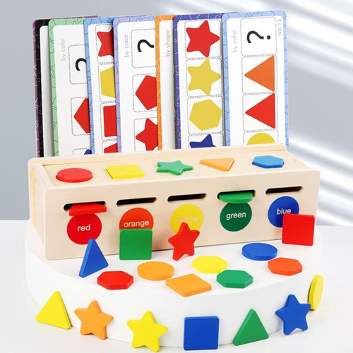 S Rompecabezas Montessori Con Forma De Madera, Juego De
