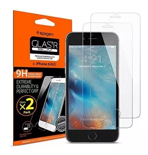 Spigen Tempered Glass iPhone 6s Screen Protector Case Friend