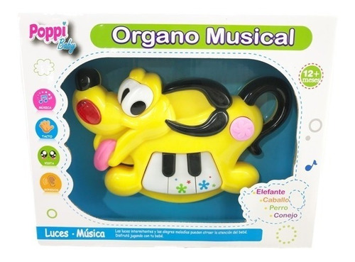 Organo Animales Sonido Luces Linea Infancia Isud 6748